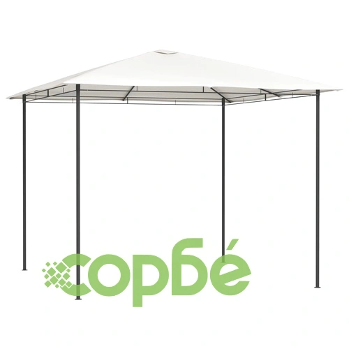 Шатра, 3x3x2,6 м, кремава, 160 г/м² ➤ топ цена ➤ sorbe.bg