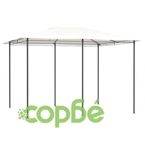 Шатра, 3x4x2,6 м, кремава, 160 г/м² ➤ топ цена ➤ sorbe.bg