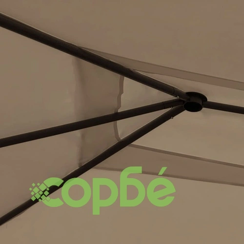 Шатра, 3x4x2,6 м, таупе, 160 г/м² ➤ топ цена ➤ sorbe.bg