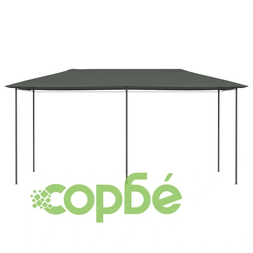 Шатра, 2,98x5,3x2,59 м, антрацит, 160 г/м² ➤ топ цена ➤ sorbe.bg