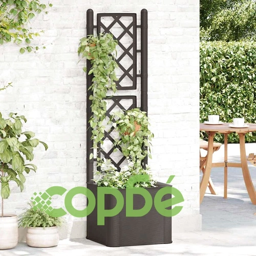 Градинска повдигната леха решетка самополивна система антрацит ➤ топ цена ➤ sorbe.bg