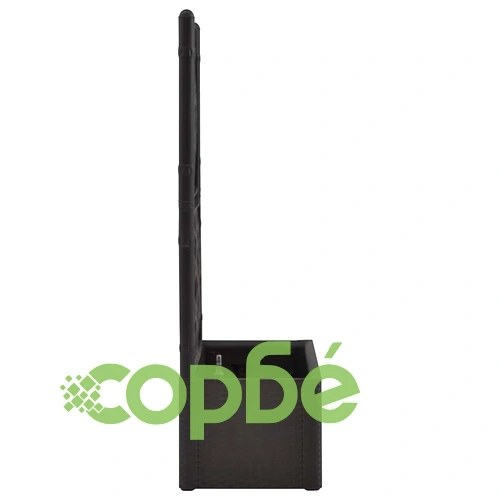 Градинска повдигната леха с решетка, самополивна, антрацит ➤ топ цена ➤ sorbe.bg