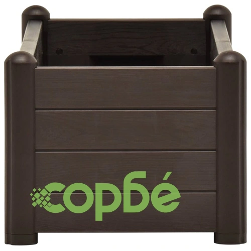 Градинска висока леха, PP, мока, 100x43x35 см ➤ топ цена ➤ sorbe.bg