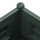 Градинска висока леха, PP, зелена, 100x43x35 см