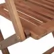 Сгъваеми градински столове, 4 бр, акация масив