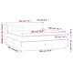 Боксспринг легло с матрак, кремава, 180x200 см, плат