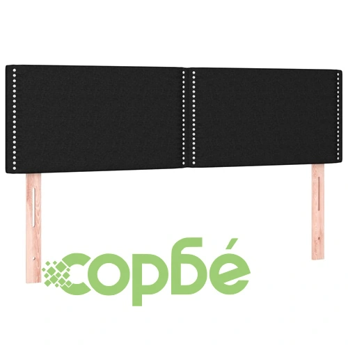 Боксспринг легло с матрак и LED, черно, 140x200 см, плат ➤ топ цена ➤ sorbe.bg
