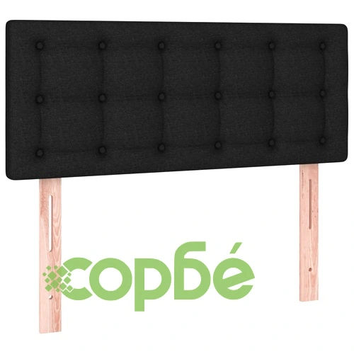 Боксспринг легло с матрак и LED, черно, 80x200 см, плат ➤ топ цена ➤ sorbe.bg
