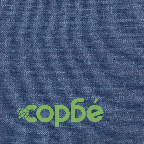 Боксспринг легло с матрак, синьо, 140x190 см, плат ➤ топ цена ➤ sorbe.bg