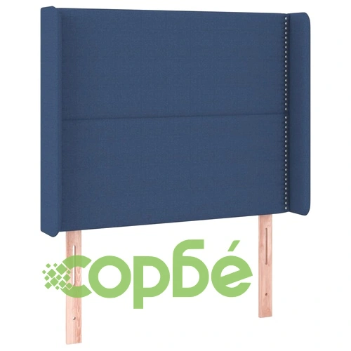 Боксспринг легло с матрак и LED, синя, 90x200 см, плат ➤ топ цена ➤ sorbe.bg