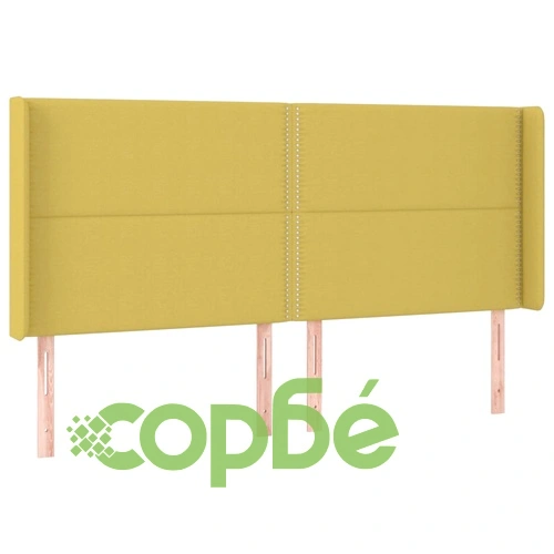 Боксспринг легло с матрак и LED, зелена, 200x200 см, плат ➤ топ цена ➤ sorbe.bg