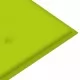 Възглавница за градинска пейка, яркозелена, 100x50x3 см, плат
