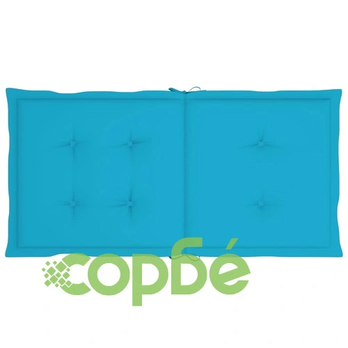 Възглавници за столове 6 бр сини 100x50x3 см Оксфорд плат ➤ топ цена ➤ sorbe.bg