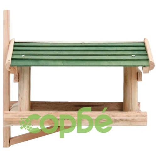 Хранилка за птици, дърво масив, 35x29,5x21 см ➤ топ цена ➤ sorbe.bg