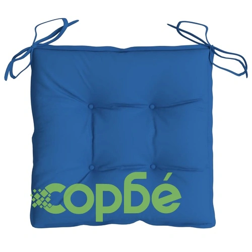 Възглавници за столове 6 бр сини 50x50x7 см Оксфорд плат ➤ топ цена ➤ sorbe.bg