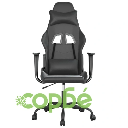 Гейминг стол, черен, изкуствена кожа ➤ топ цена ➤ sorbe.bg