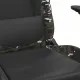 Гейминг стол, черно и камуфлаж, изкуствена кожа