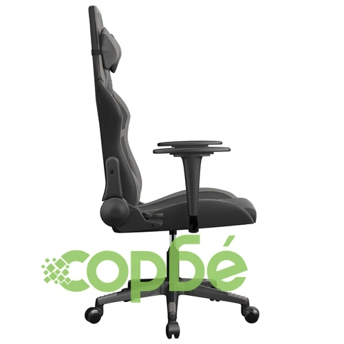 Гейминг стол, черно и сиво, изкуствена кожа ➤ топ цена ➤ sorbe.bg