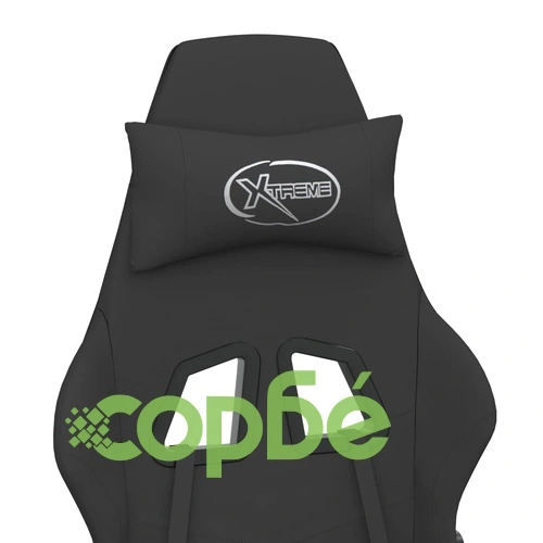 Гейминг стол, черен, текстил ➤ топ цена ➤ sorbe.bg