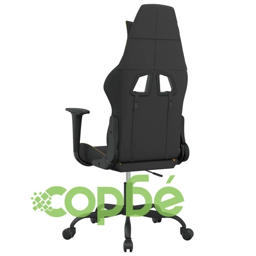 Гейминг стол, черно и Жълт, плат ➤ топ цена ➤ sorbe.bg