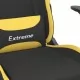 Гейминг стол, черно и Жълт, плат