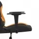 Гейминг стол, черно и оранжев, плат