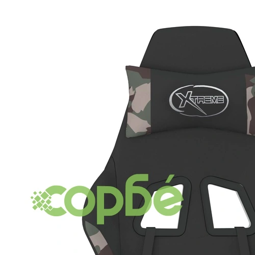 Гейминг стол, черно и камуфлаж, плат ➤ топ цена ➤ sorbe.bg