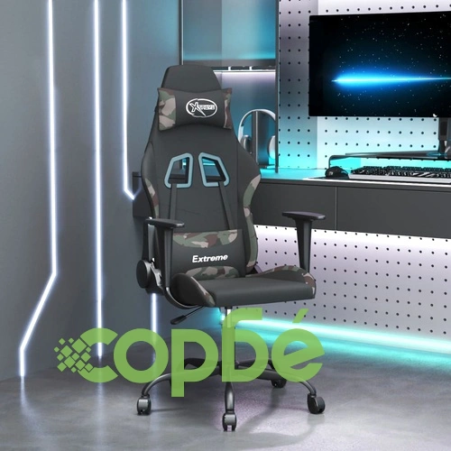 Гейминг стол, черно и камуфлаж, плат ➤ топ цена ➤ sorbe.bg