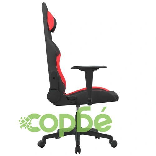 Гейминг стол, черно и Червен, плат ➤ топ цена ➤ sorbe.bg