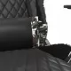 Гейминг стол, черно и камуфлаж, изкуствена кожа