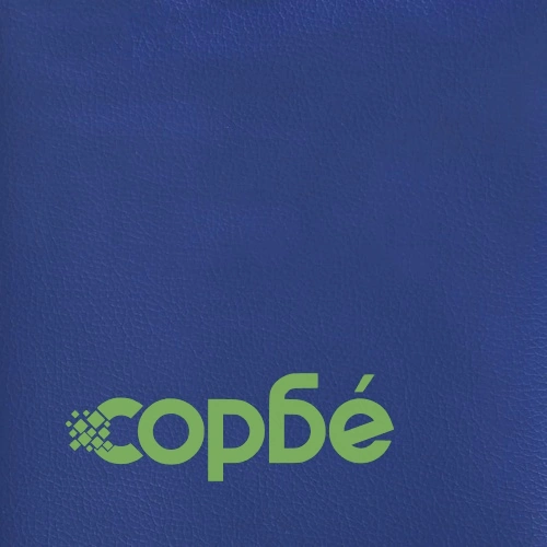 Гейминг стол с опора, черно и синьо, изкуствена кожа ➤ топ цена ➤ sorbe.bg