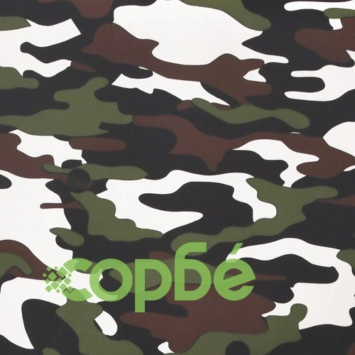 Гейминг стол с опора за крака черно и камуфлаж изкуствена кожа ➤ топ цена ➤ sorbe.bg