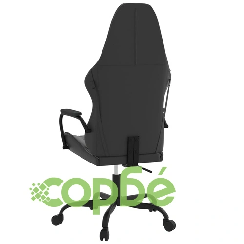 Гейминг стол, черно и сиво, изкуствена кожа ➤ топ цена ➤ sorbe.bg