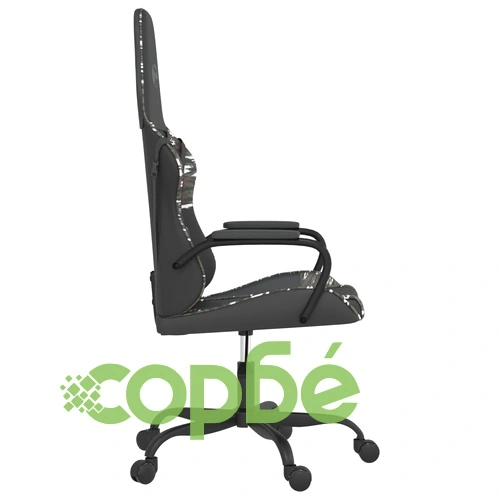 Гейминг стол, черно и камуфлаж, изкуствена кожа ➤ топ цена ➤ sorbe.bg