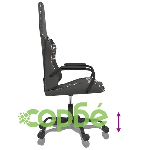 Гейминг стол, черно и камуфлаж, изкуствена кожа ➤ топ цена ➤ sorbe.bg