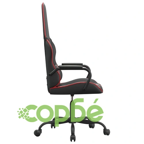 Гейминг стол, черно и червено, изкуствена кожа ➤ топ цена ➤ sorbe.bg