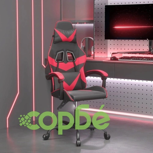 Гейминг стол, черно и червено, изкуствена кожа ➤ топ цена ➤ sorbe.bg