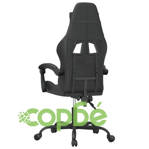 Гейминг стол, черен, изкуствена кожа ➤ топ цена ➤ sorbe.bg