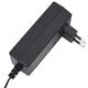 Електрически стол реклайнер, жълт, текстил