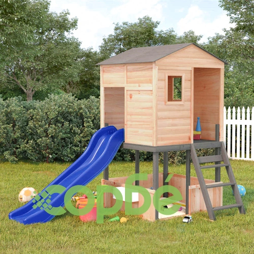 Комбинирано детско съоръжение за игра на открито, чам масив ➤ топ цена ➤ sorbe.bg