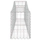 Габионни кошници арка 25 бр 200x30x40/60 см поцинковано желязо