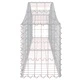 Габионни кошници арка 40 бр 200x30x40/60 см поцинковано желязо