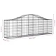 Габионни кошници арка 20 бр 200x30x60/80 см поцинковано желязо