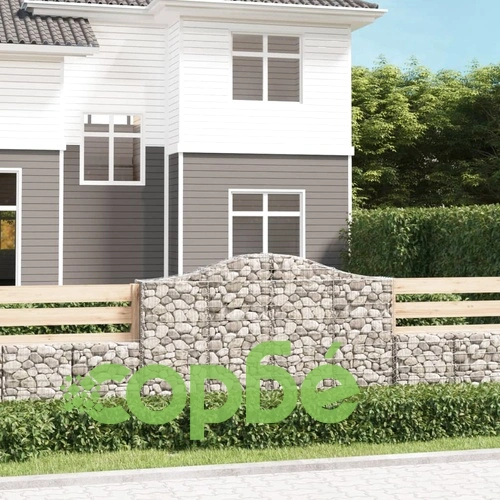 Габионни кошници арка 6 бр 200x30x120/140см поцинковано желязо ➤ топ цена ➤ sorbe.bg