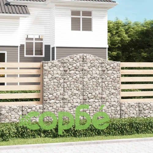 Габионни кошници арка 5 бр 200x30x180/200 см поцинковано желязо ➤ топ цена ➤ sorbe.bg