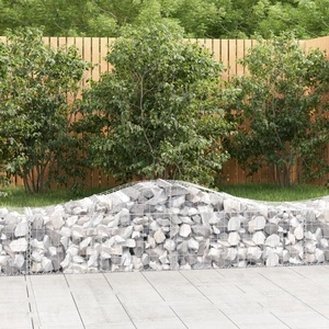 Габионни кошници арка 10 бр 200x50x40/60 см поцинковано желязо