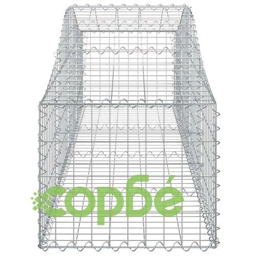 Габионни кошници арка 20 бр 200x50x40/60 см поцинковано желязо ➤ топ цена ➤ sorbe.bg