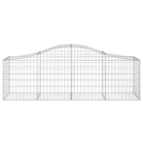 Габионни кошници арка 10 бр 200x50x60/80 см поцинковано желязо ➤ топ цена ➤ sorbe.bg