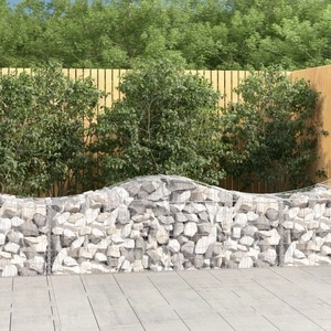 Габионни кошници арка 10 бр 200x50x60/80 см поцинковано желязо