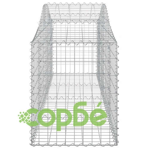 Габионни кошници арка 15 бр 200x50x60/80 см поцинковано желязо на топ цена от sorbe.bg Габионни кошници арка 15 бр 200x50x60/80 см поцинковано желязо ➤ топ цена ➤ sorbe.bg